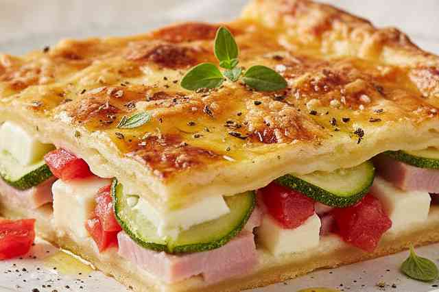 Torta de Lombinho e Abobrinha